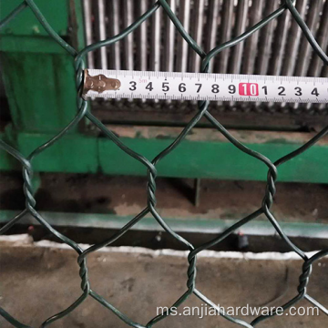 Harga rendah PVC bersalut galvanized gabion box bakul